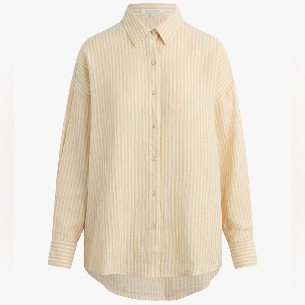 FAVORITE DAUGHTER Matching Set Ex Boyfriend Shirt & The Beach Walk Pant Size L - Picture 6 of 16